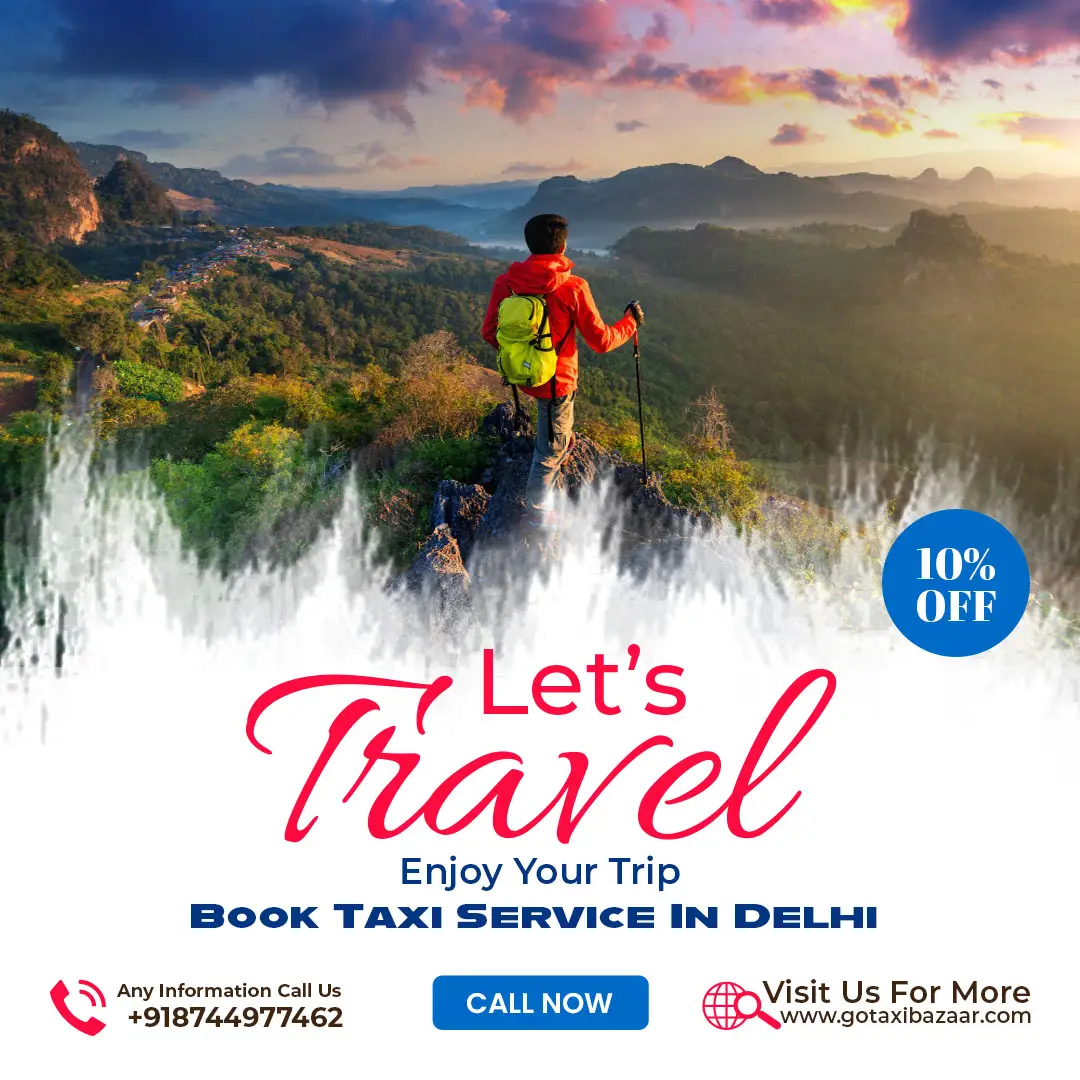 Outstation Cab Booking in Delhi Mobile Image