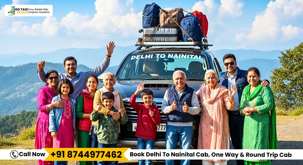 Book Delhi To Nainital Cab Call 8744977462