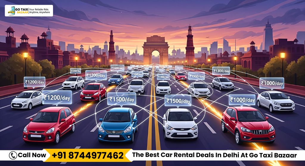 Car Rental Sevice In Delhi Call 8744977462