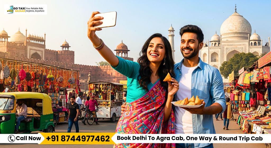 Delhi To Agra Cab Booking Call 8744977462